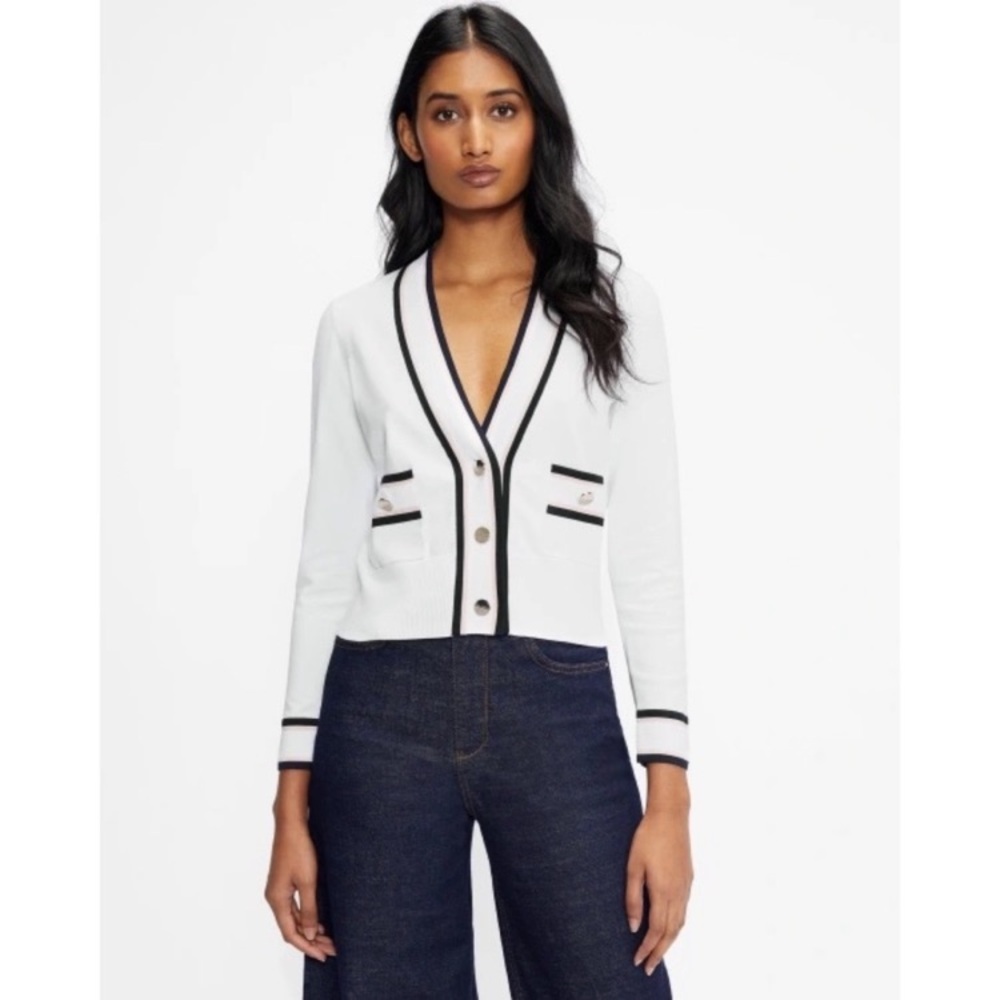 TED BAKER - Knit Flooraa Cardigan SIZE 1 (4)